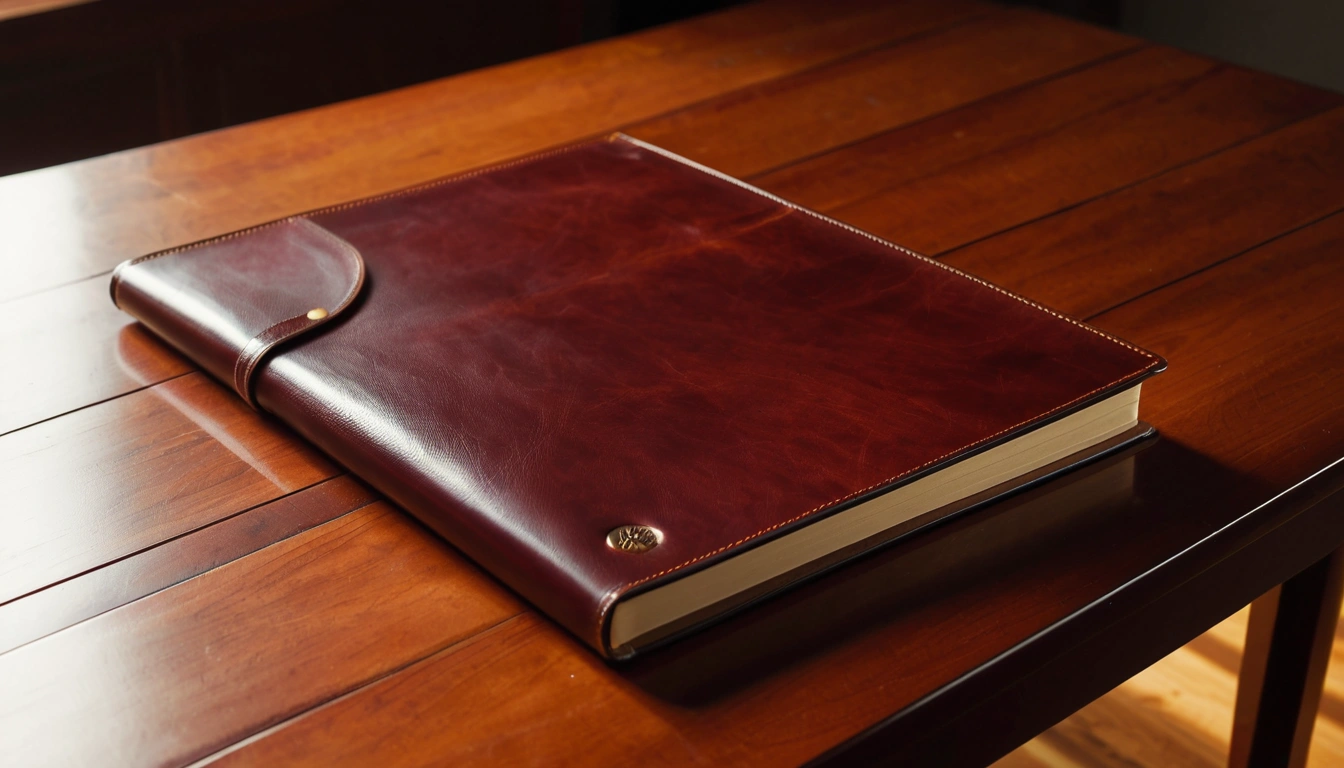 p562 a blank leather portfolio pl 2
