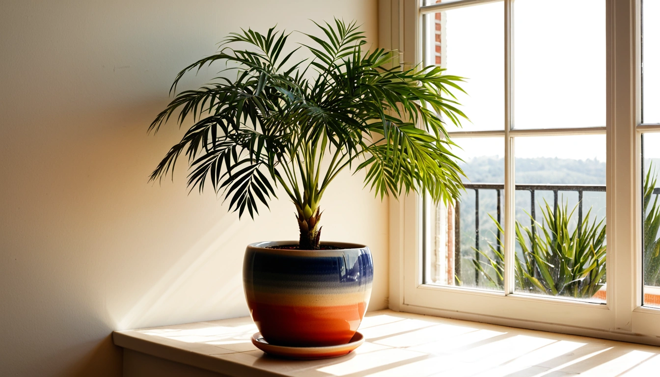 p620 a sunlit indoor plant by a w 3