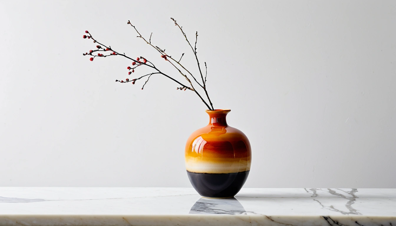 p660 a minimalist ceramic vase on 3