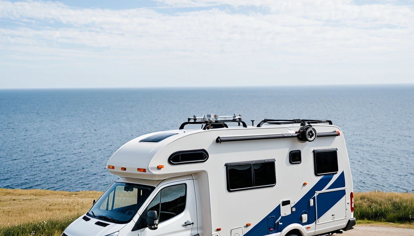 p664 close up of a modern camper 1