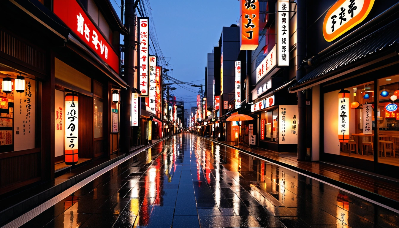 p671 scenic street view of tokyo 1