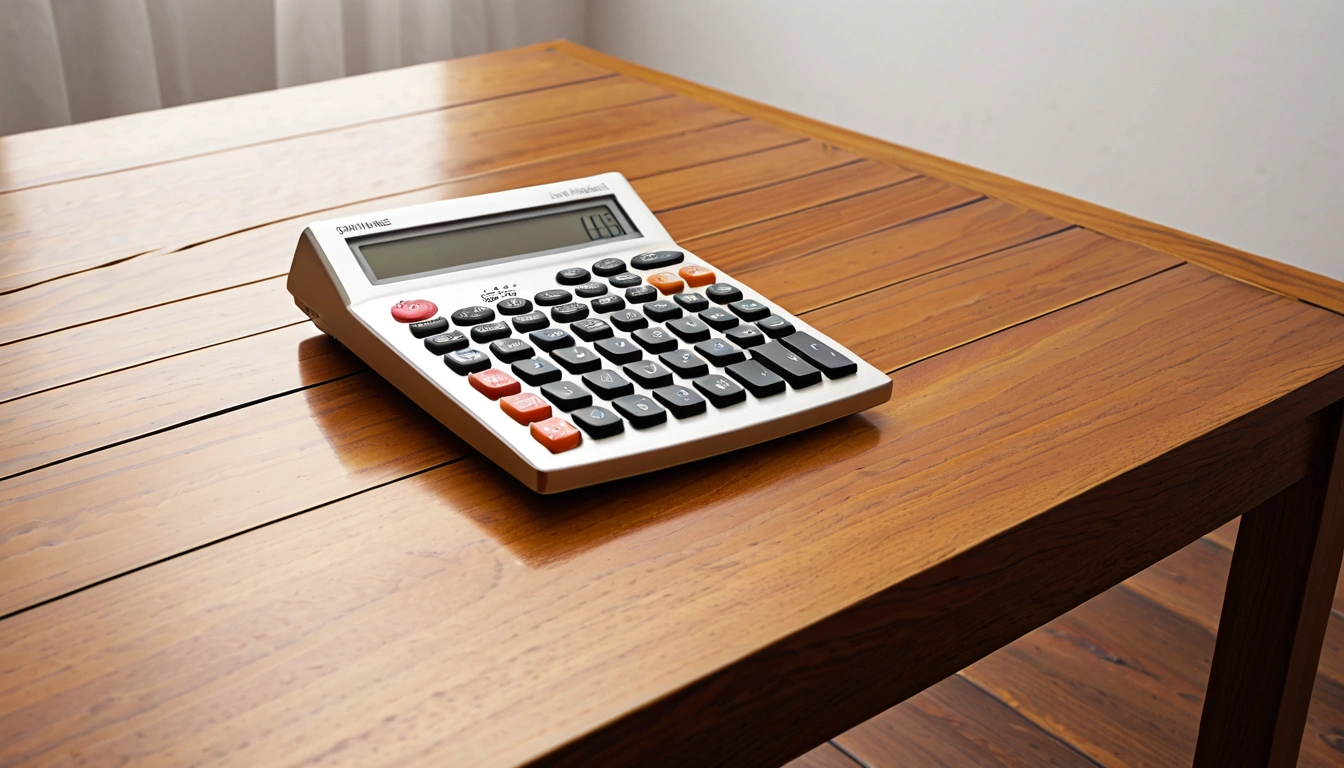 p683 a modern metallic calculator 1