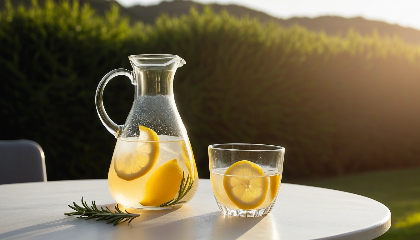 pension comb clear glass carafe with infu 3