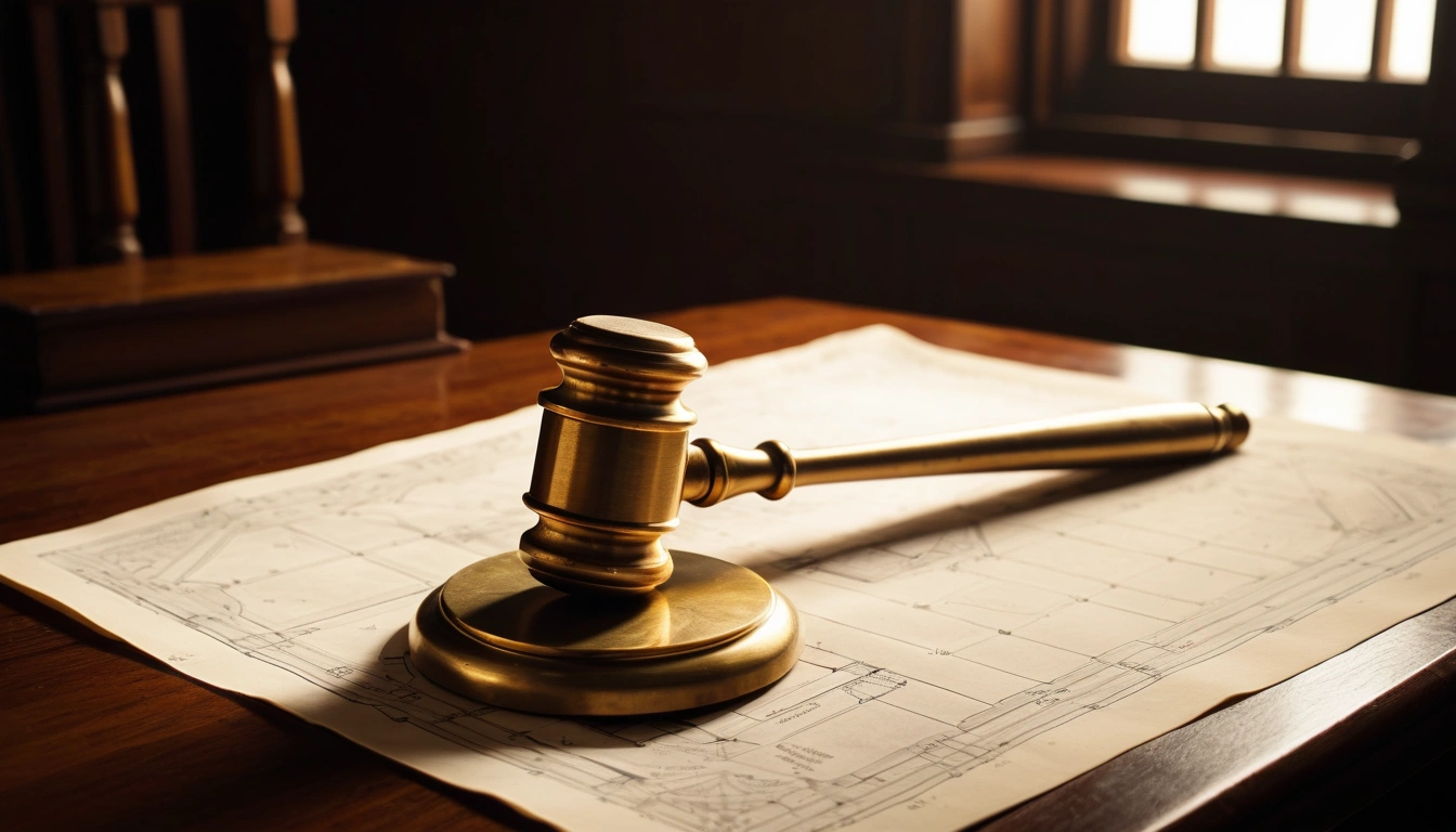 redevelopmen antique brass gavel architec 1
