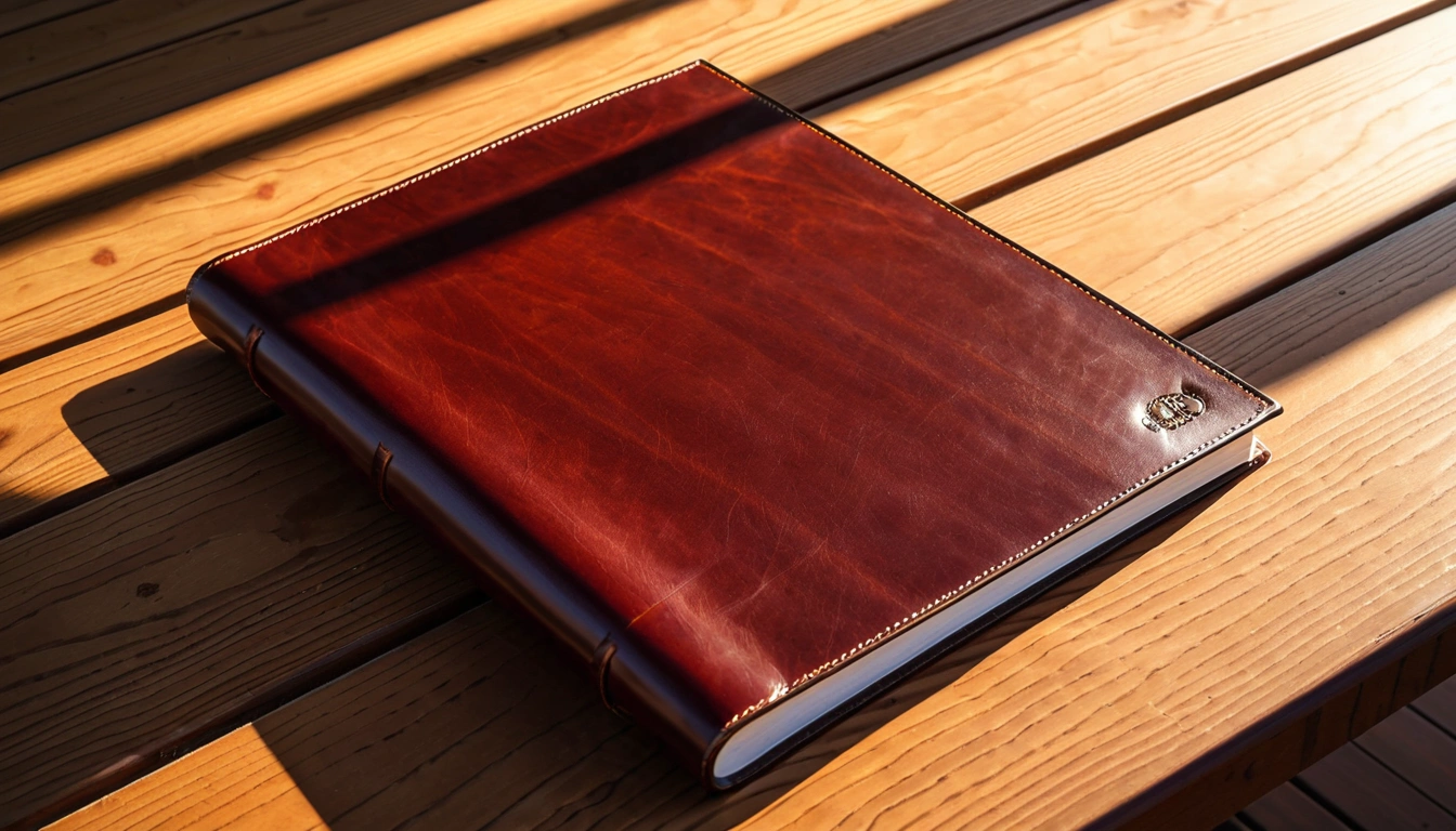 sbi a blank leather portfolio re 2