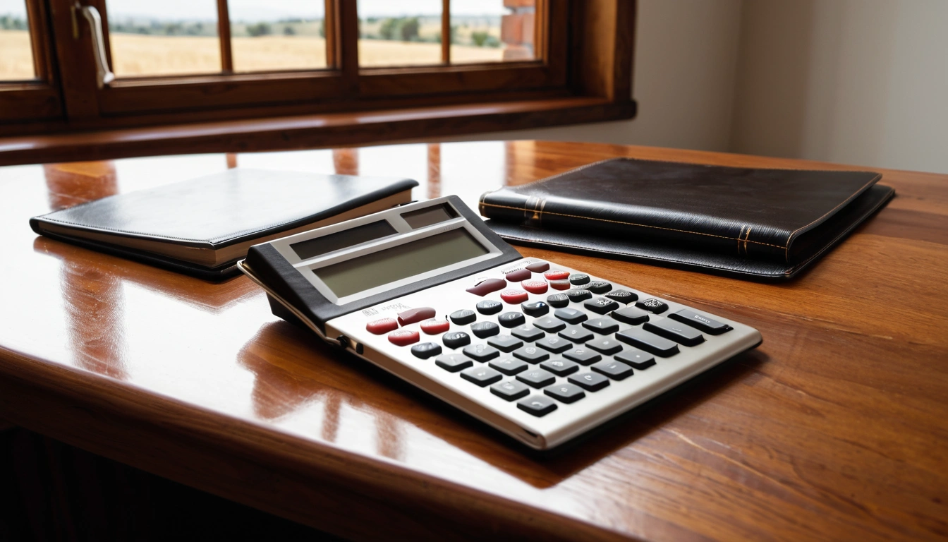 small busine a modern metallic calculator 1 1