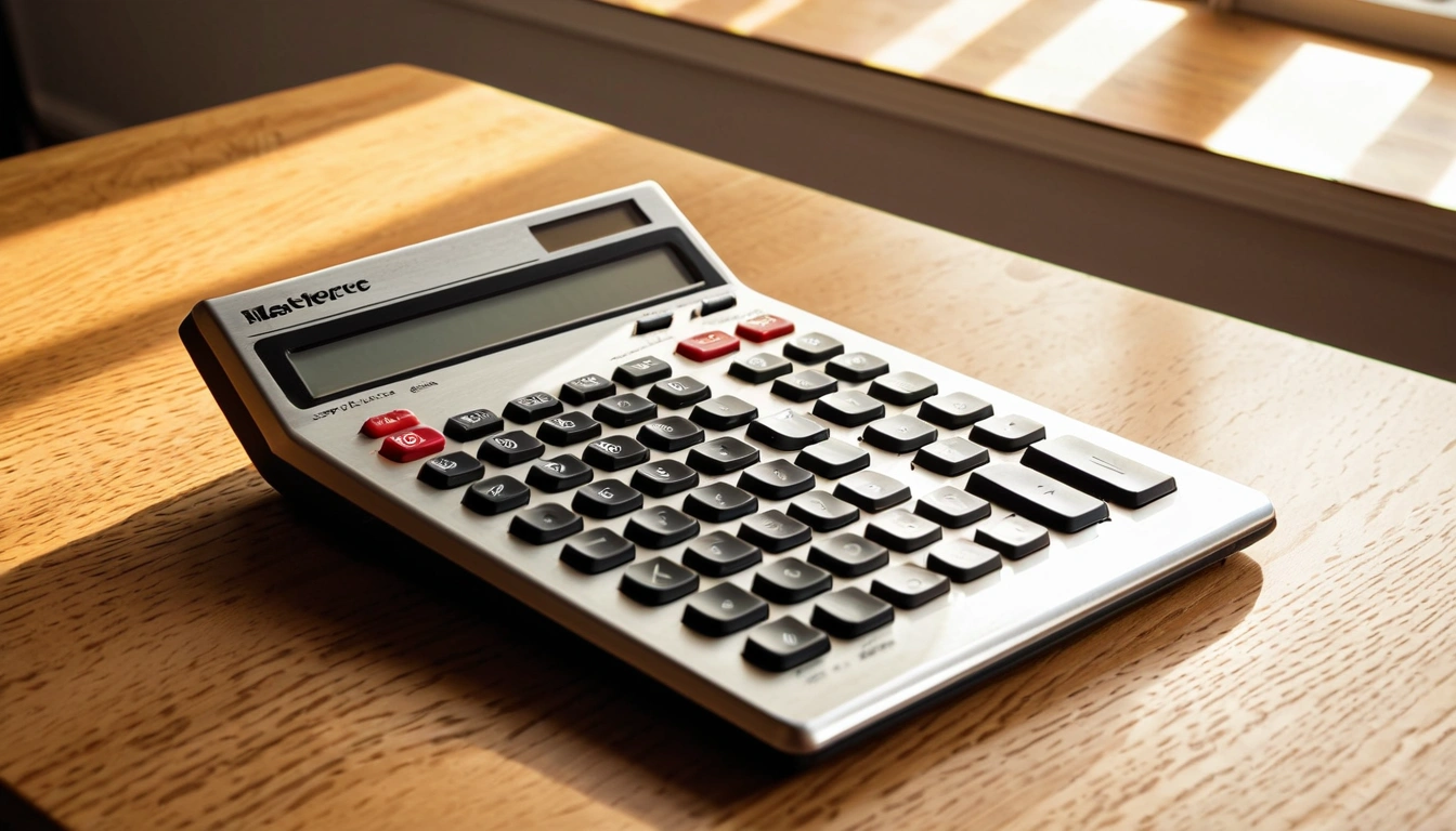 tax free sav a modern metallic calculator 1