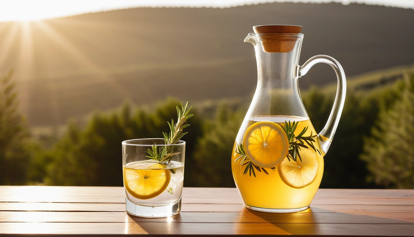 tranexamic a clear glass carafe with infu 1
