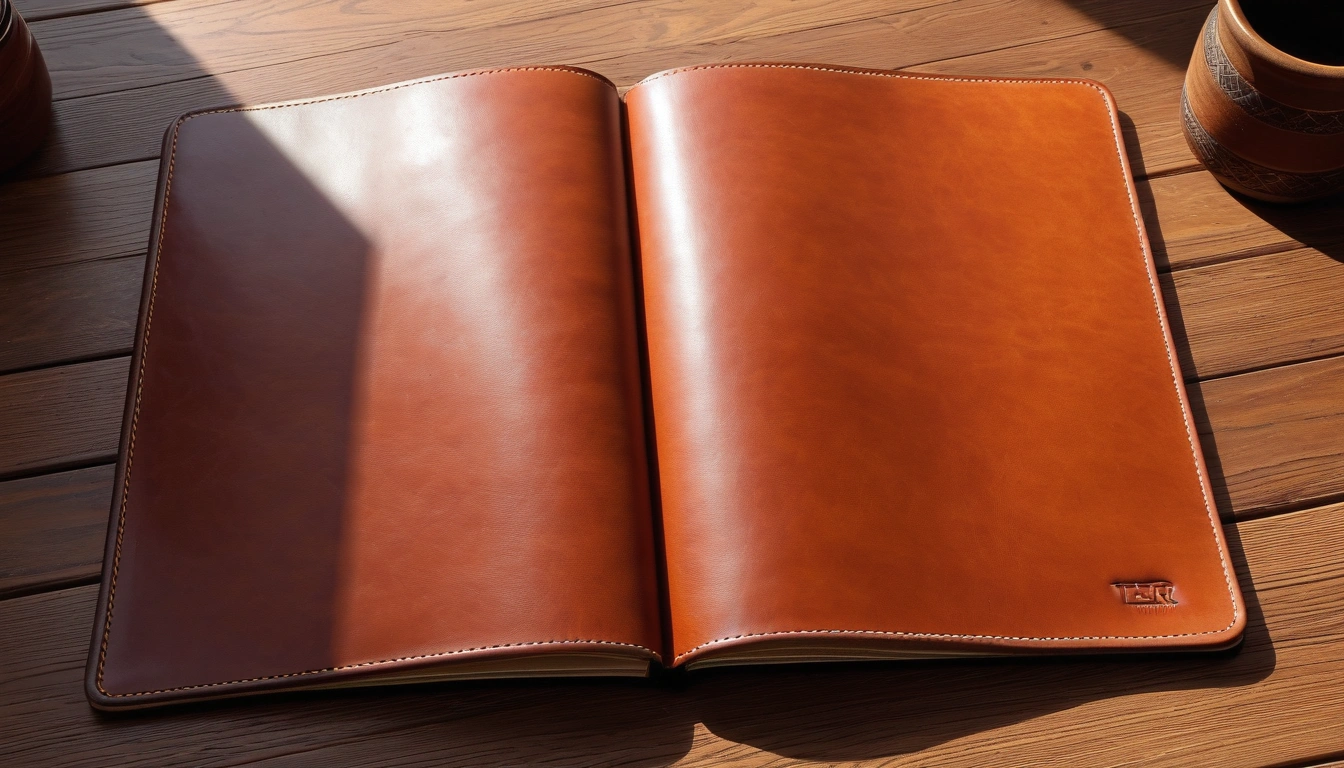 vat penalty leather portfolio with fine 2